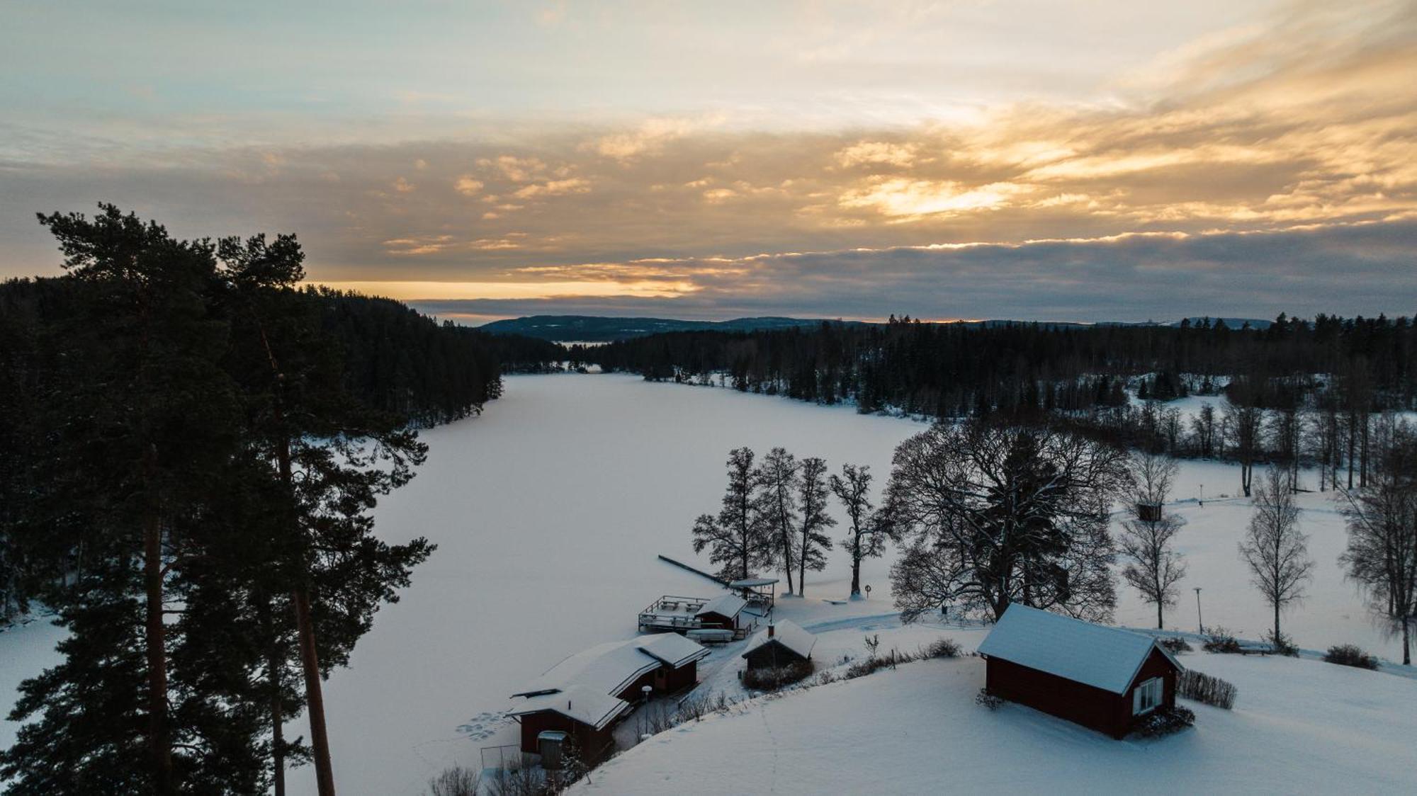 Barken Lodge Smedjebacken Kültér fotó