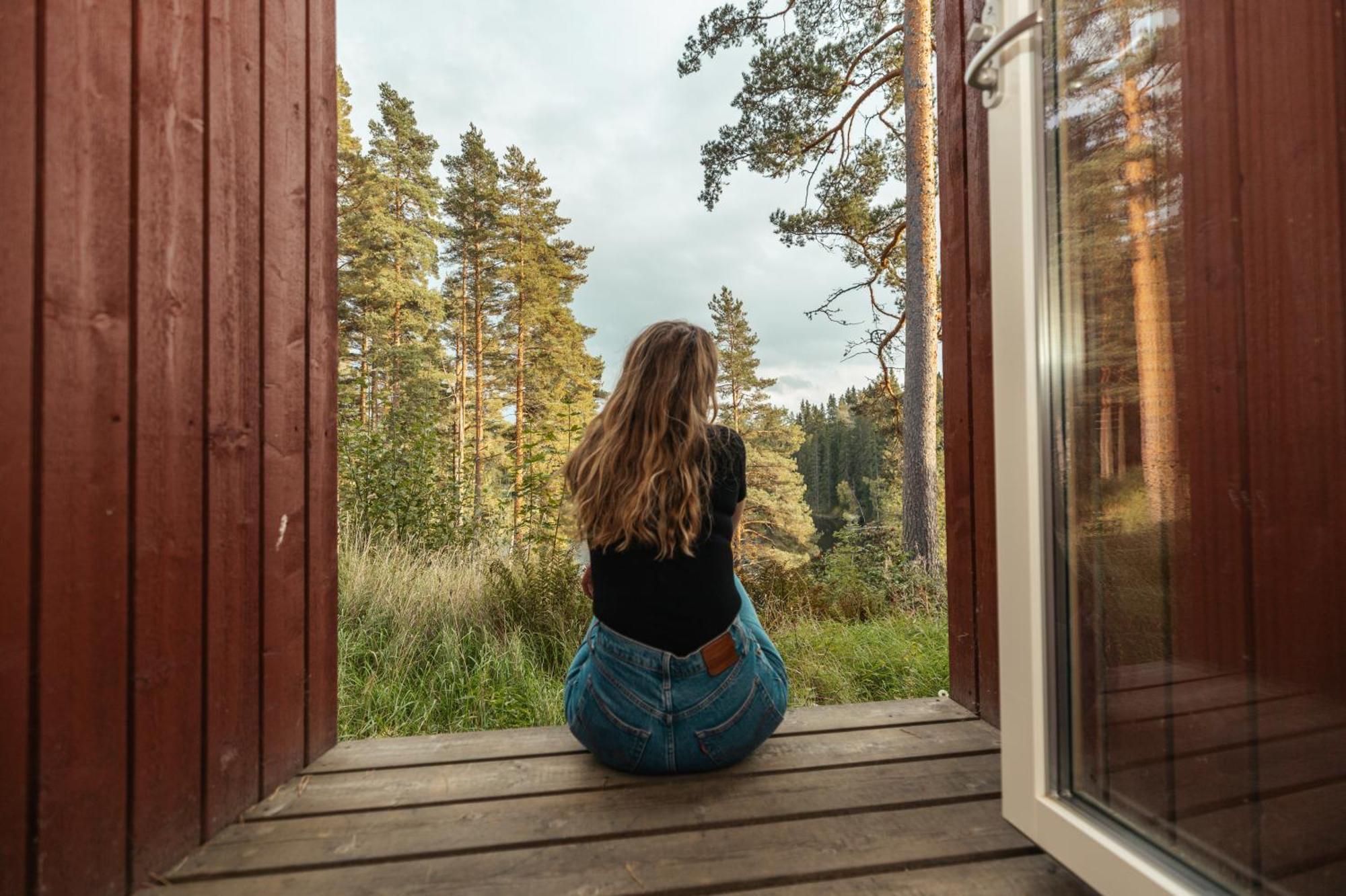 Barken Lodge Smedjebacken Kültér fotó